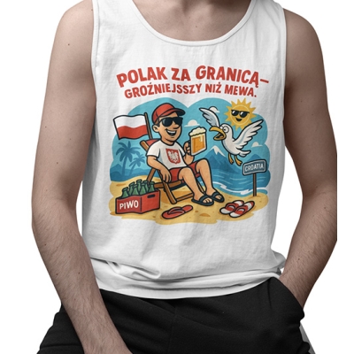 TANK TOP WAKACYJNY  Polak za Granicą